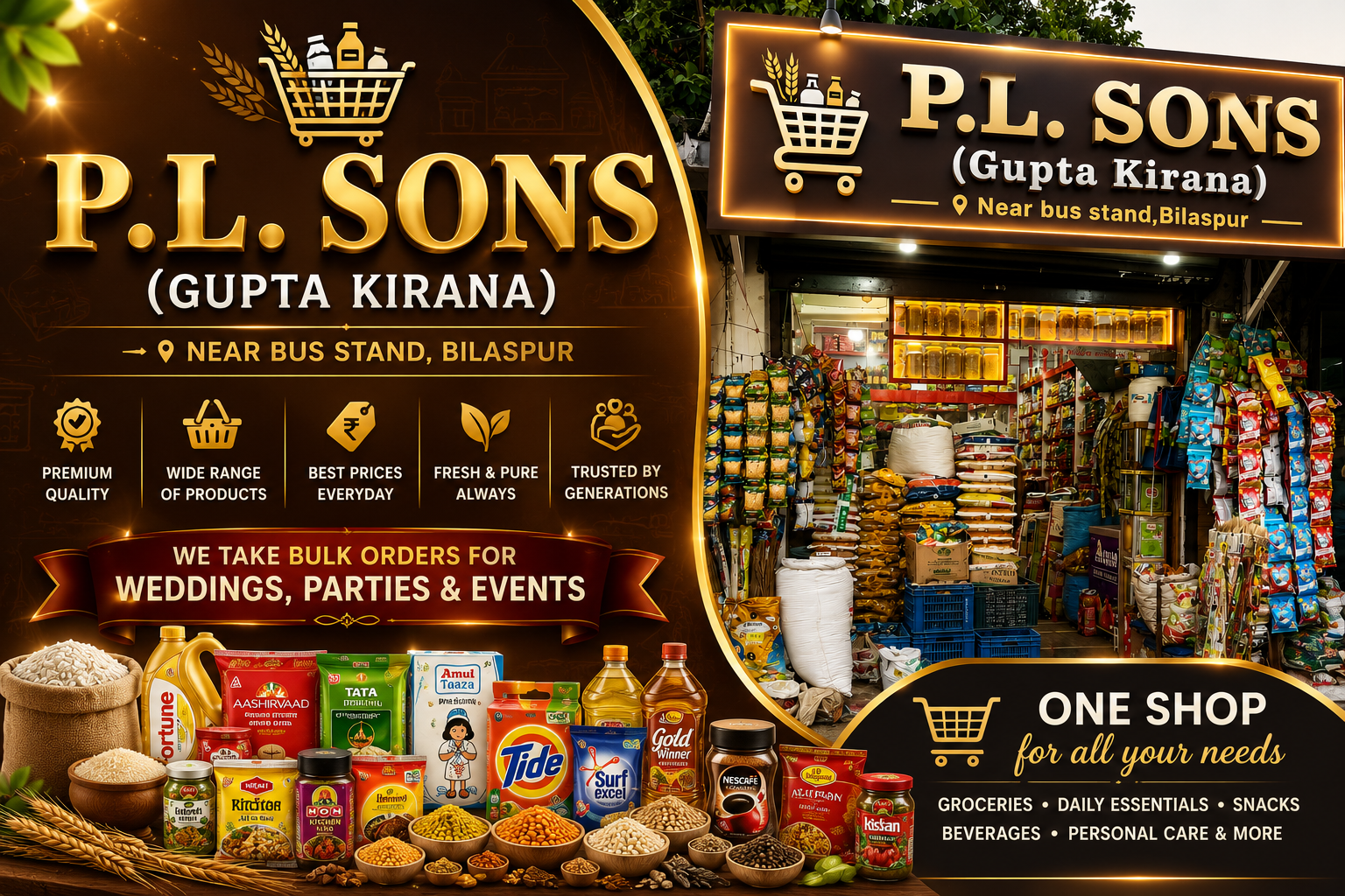 About P.L. Sons Gupta Kirana